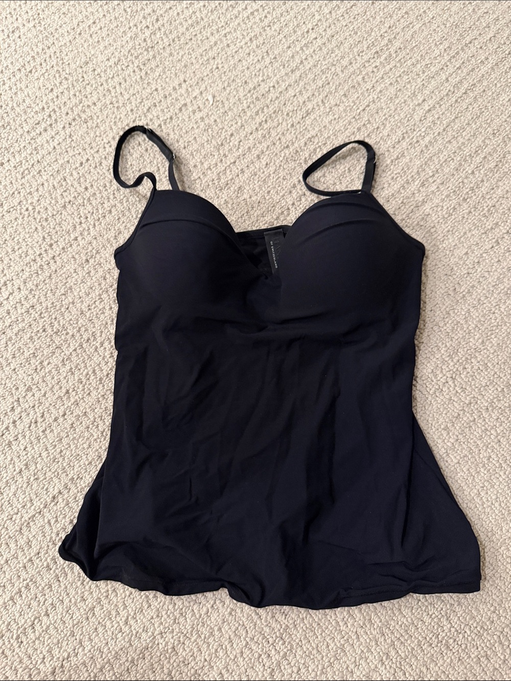 Hanro of Switzerland Women's Tankini Top with Built-In Underwire Bra